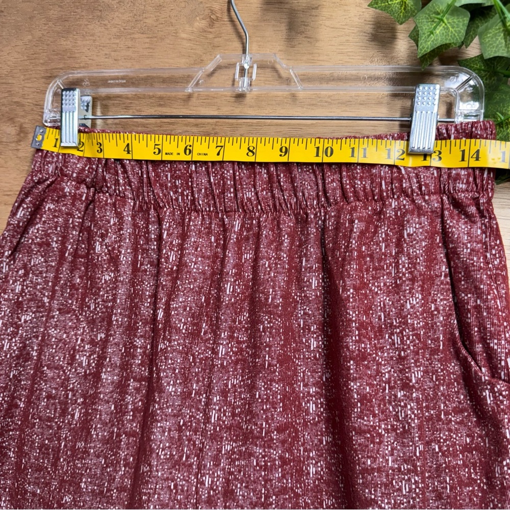 Zenana Outfitters Red Wide Leg Pants size Large - Picture 7 of 7